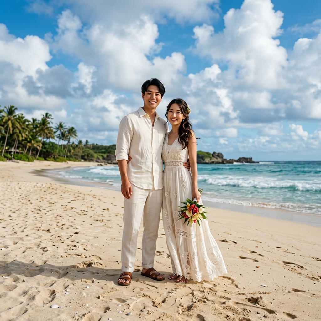 Couple on the beach